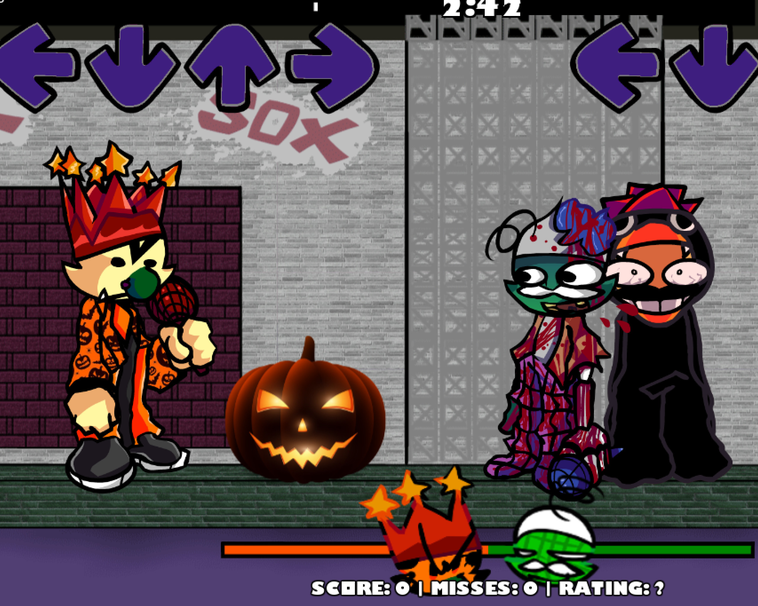 FNF Nerdy Mix: Meanie's Nerdoween!