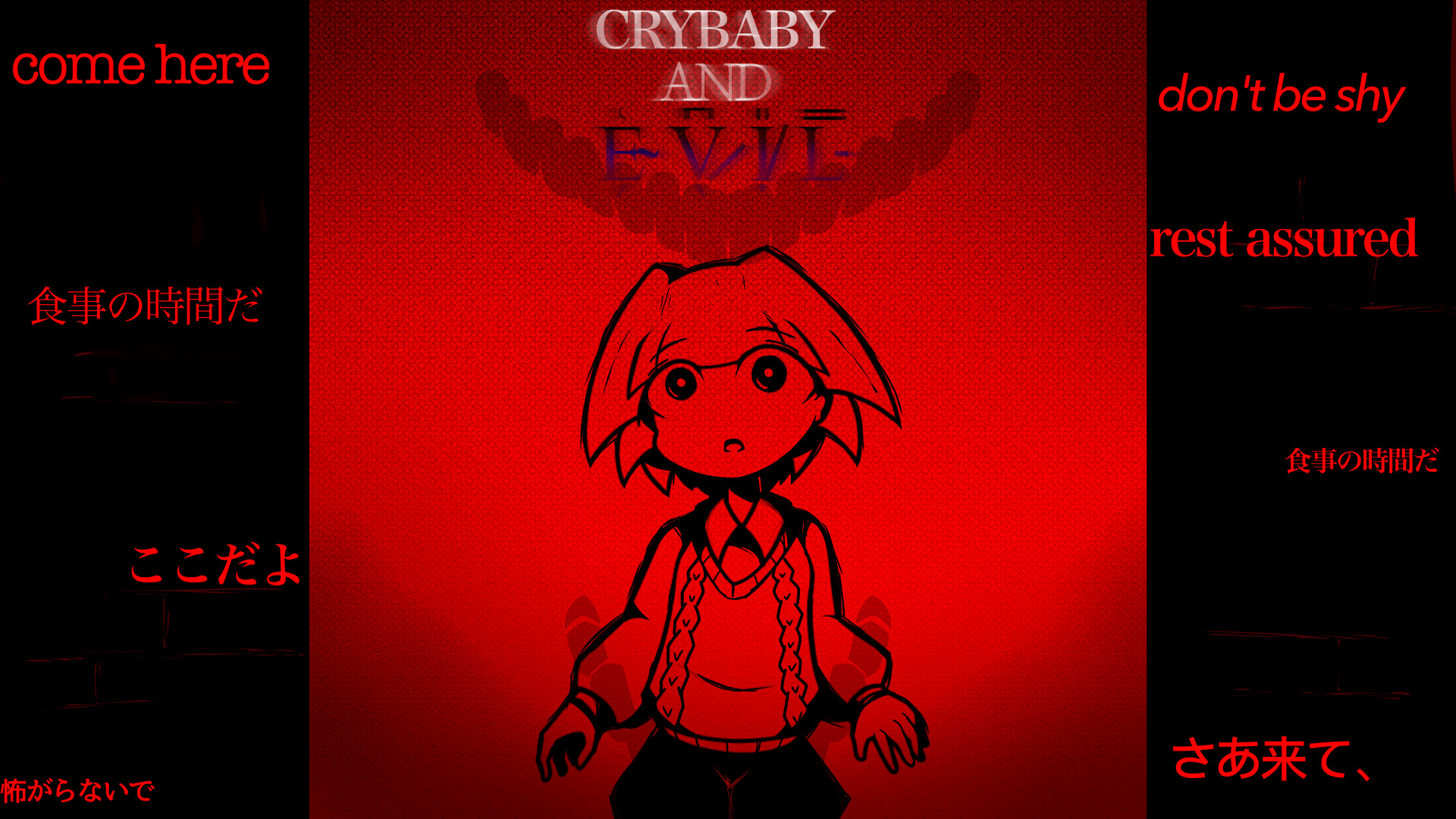 Friday Night Funkin': CRYBABY AND EVIL ONESHOT MOD