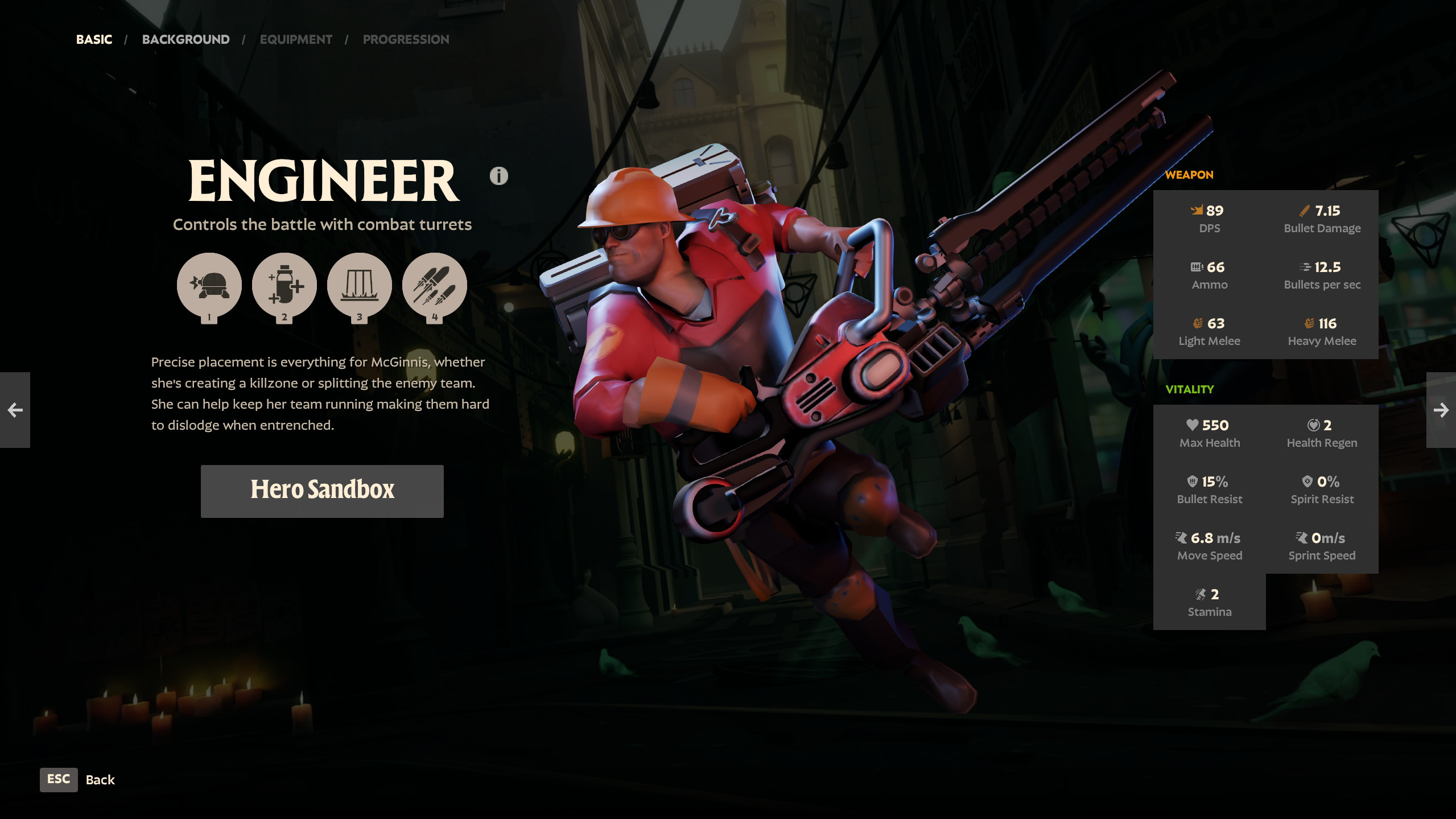 (OUTDATED) TF2 Engineer Mcginnis skin screenshot