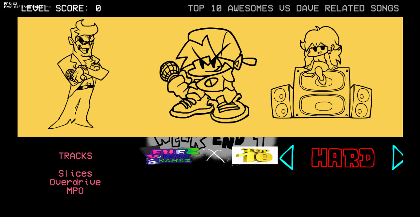 Top 10 Awesomes Vs Dave related songs recharted