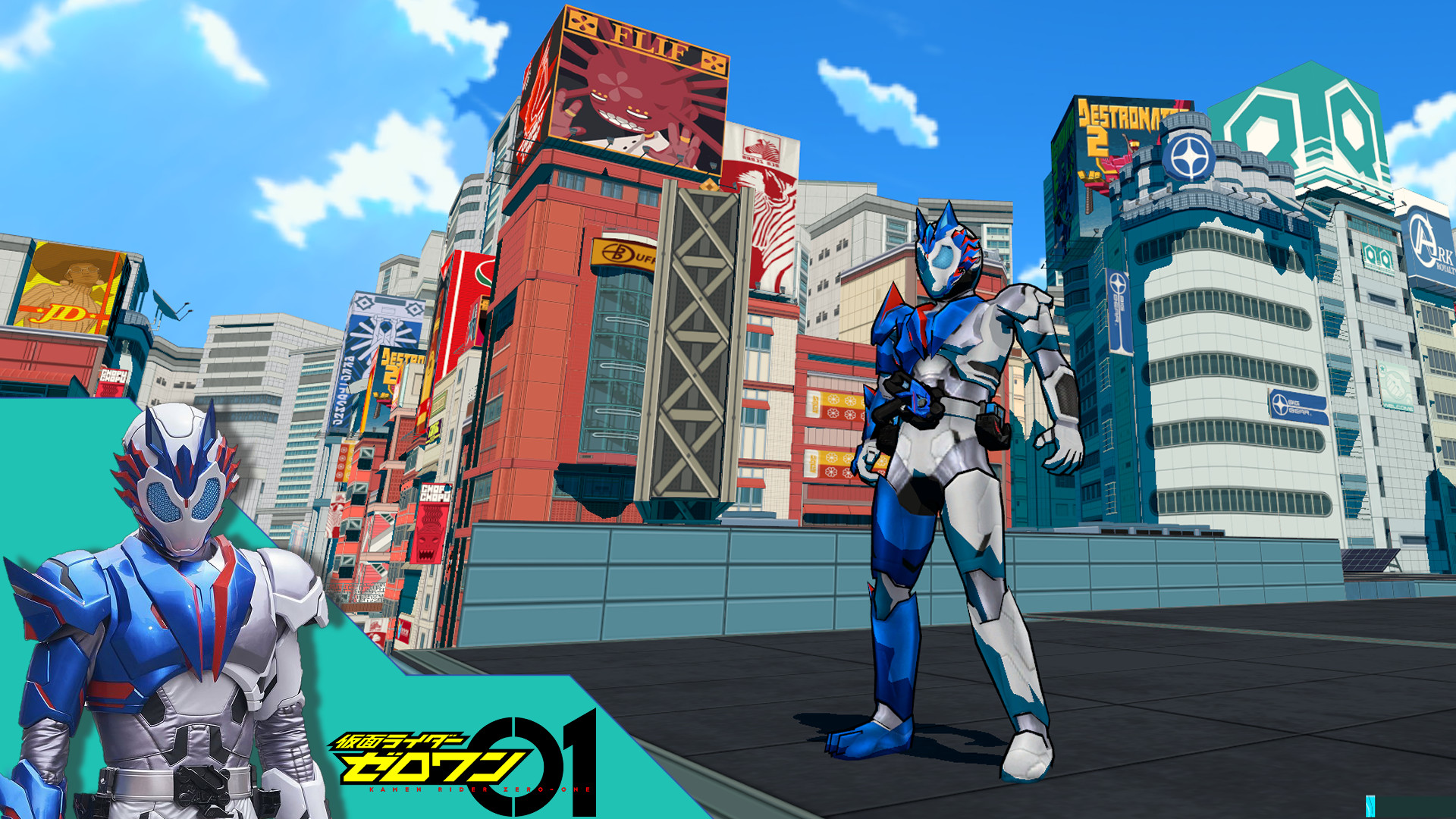 Kamen Rider Vulcan (Kamen Rider ZeroOne) Mod for Bomb Rush
