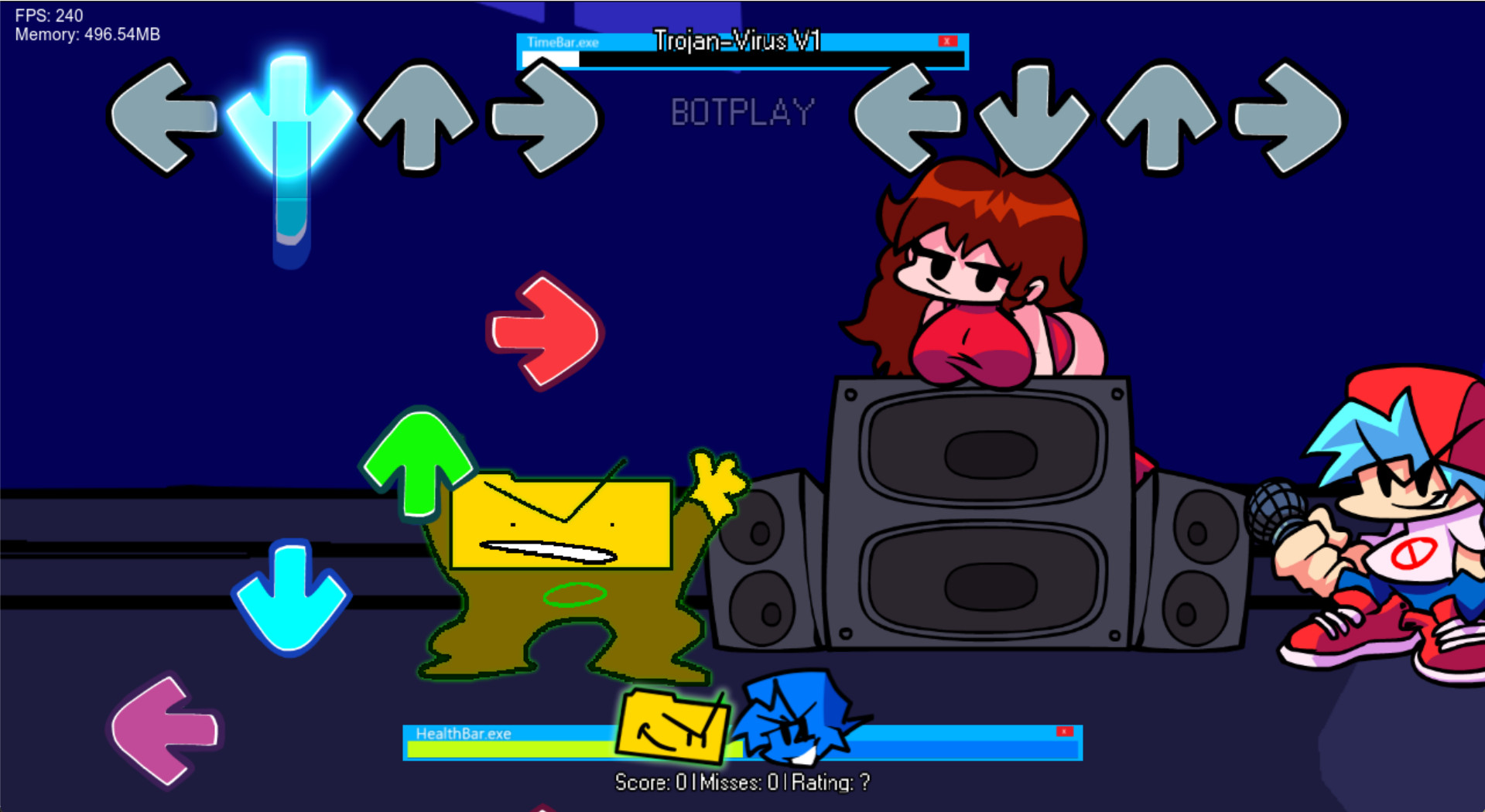 Vs Ron: The Virus Invasion 3.5.1 Mod for Friday Night Funkin' | FNF Mods