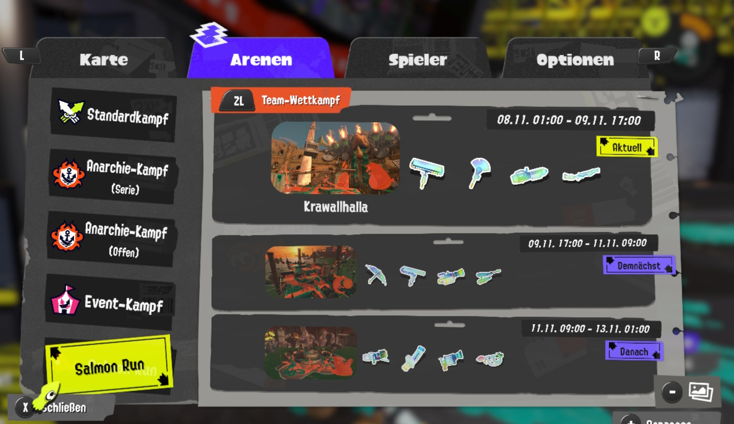 Holographic Weapon UI Mod for Splatoon 3 | Splatoon 3 Mods
