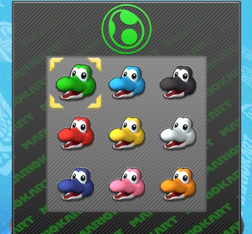 yoshi Beta Styled Yoshi Mod for Mario Kart 8 Deluxe | MK8D Mods