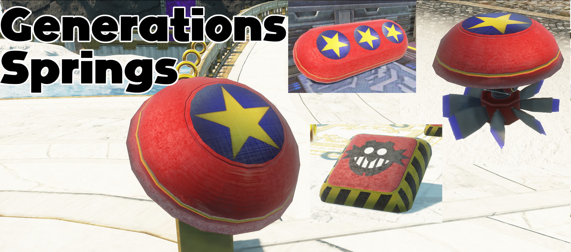 Sonic Generations Springs Mod for Shadow Generations | SXSGShadow Mods