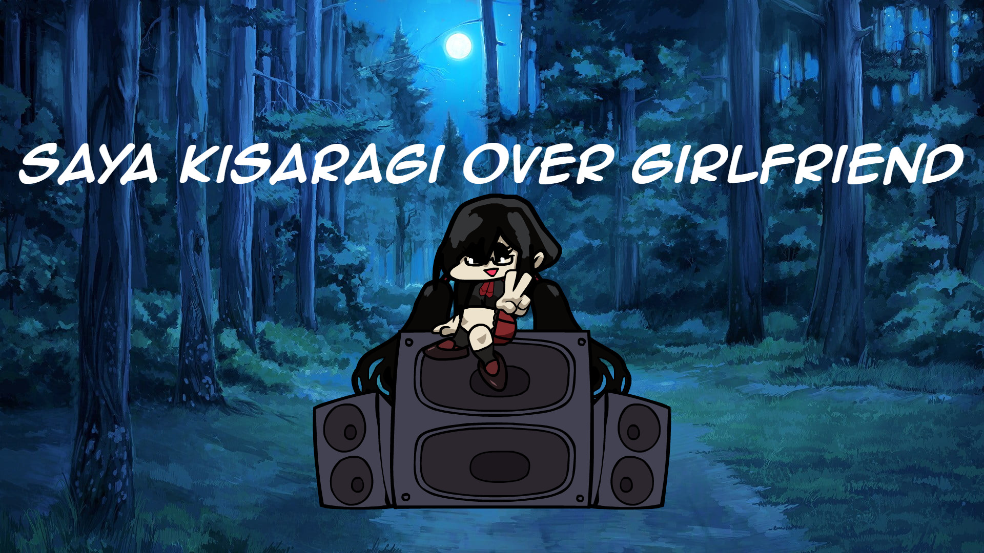 Saya Kisaragi over Girlfriend + FLA