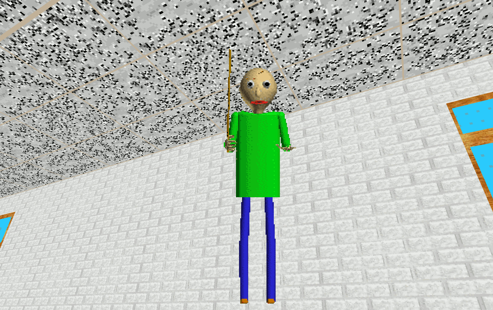 Small square Mod for Baldi's Basics | Baldi Mods