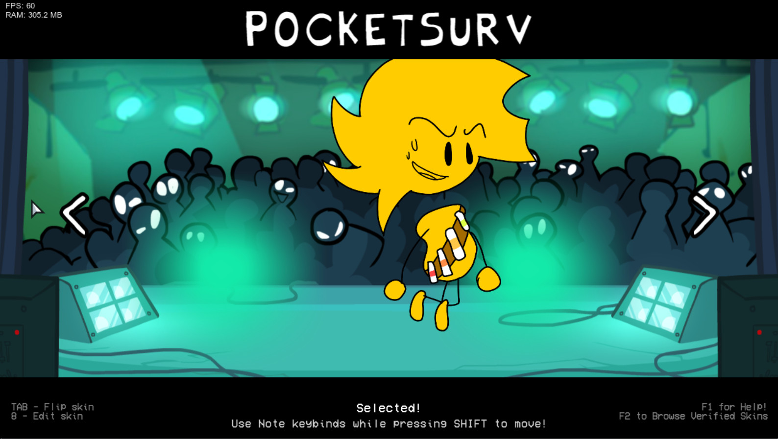 Survivor Pocket skin for Psych Online!