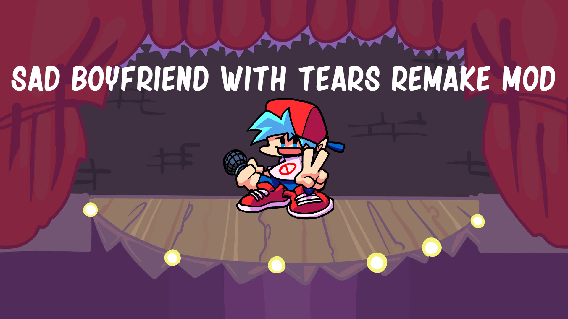 Sad Boyfriend With Tears Remake Mod + FLA