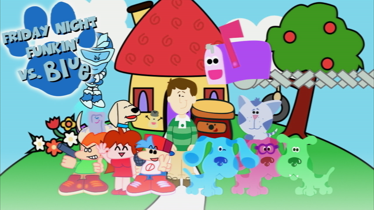 Friday Night Funkin' VS BLUE (Blue's Clues)