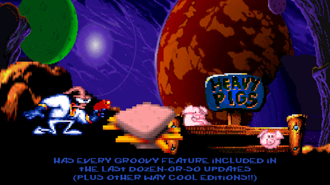 Earthworm Jim - DEFINITIVE Edition (CMC+ v8 / 9.5) Mod for Super Smash ...