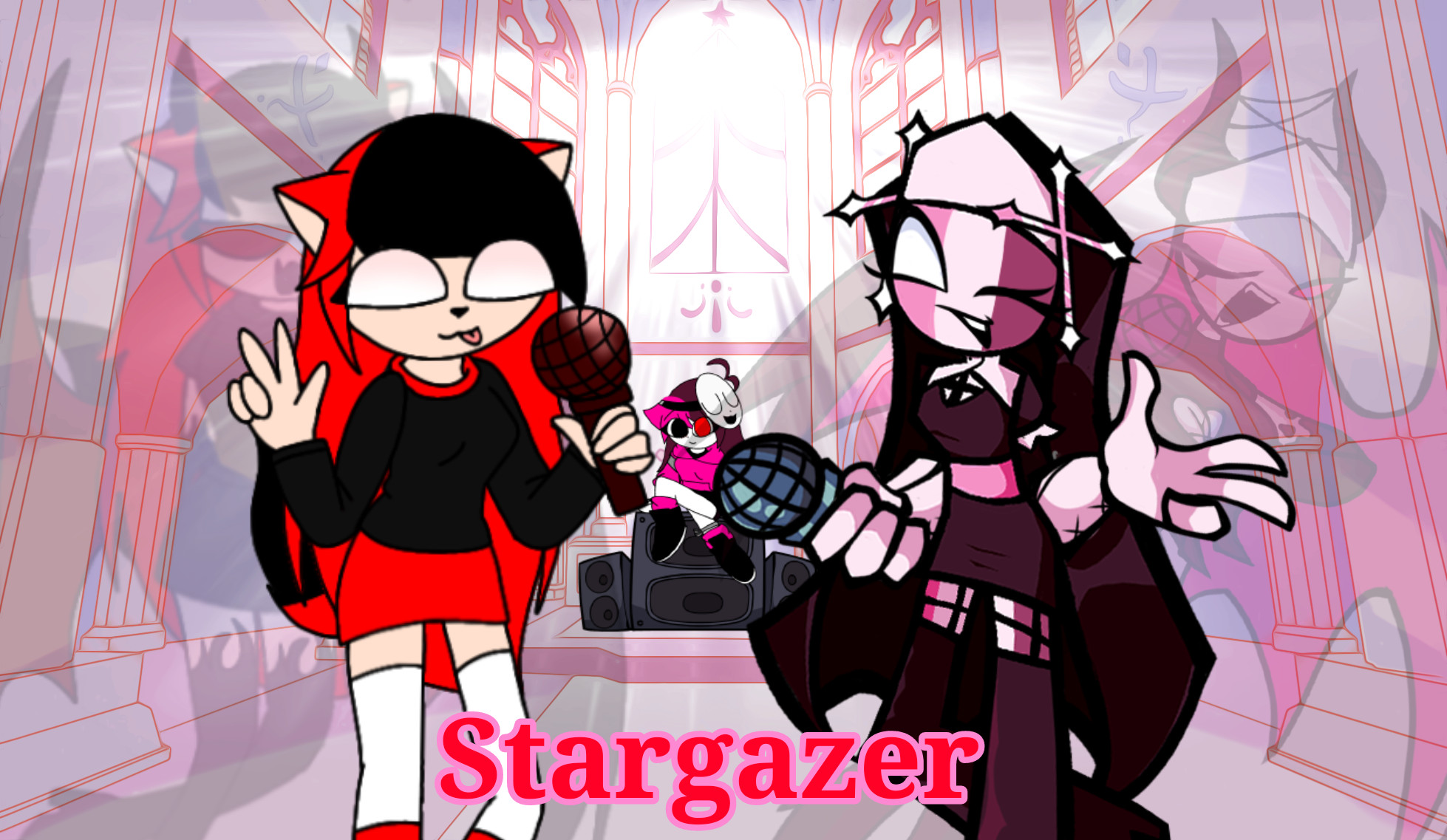FNF Stargazer Ani vs Sarvente