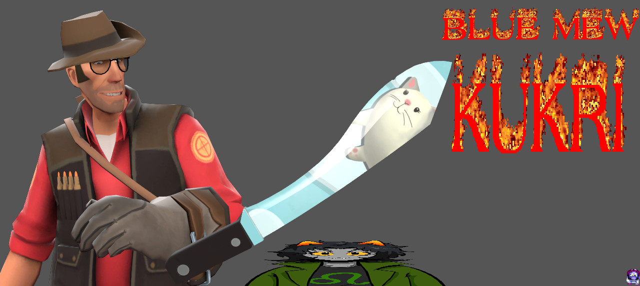 Blue Mew Kukri
