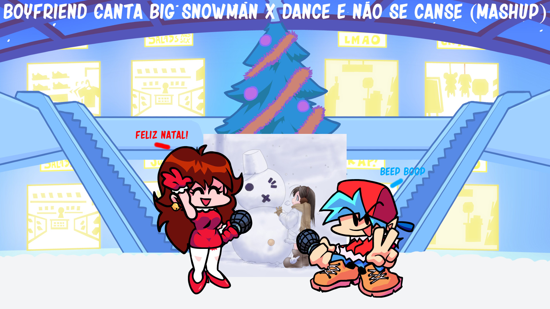 Boyfriend Canta Big Snowman X Dance E Não Se Canse