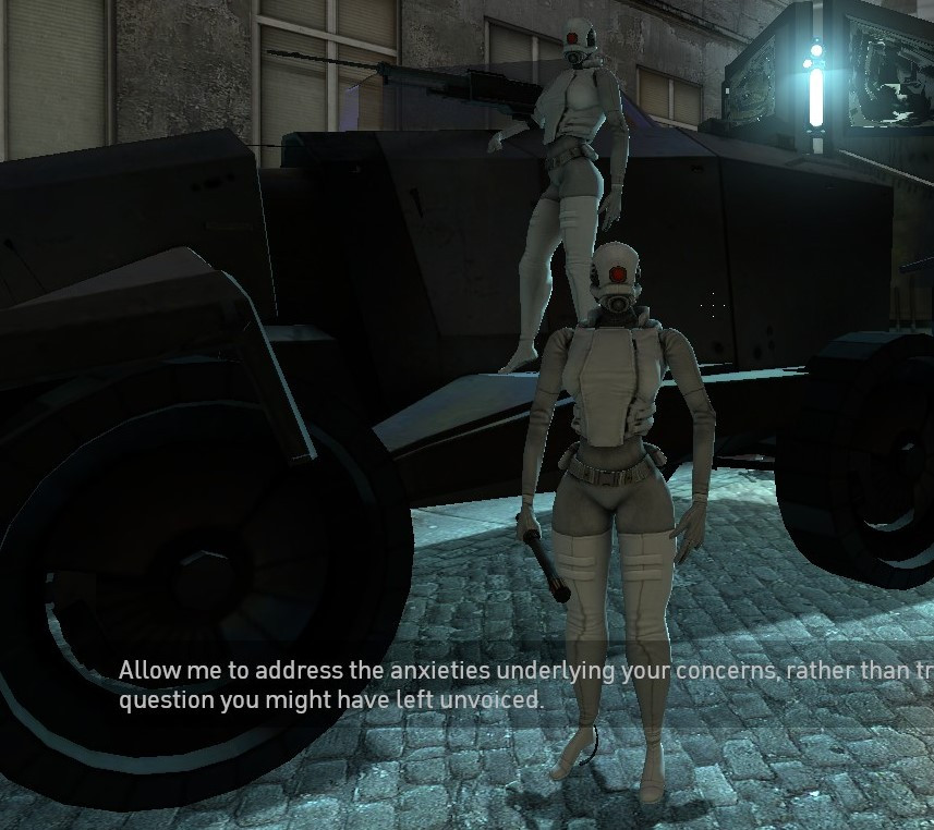 Female combine assassin as metrocop and elites Mod for HalfLife