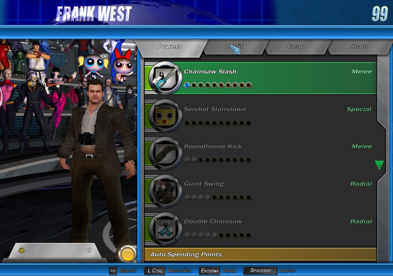 Frank West (Dead Rising) [Marvel: Ultimate Alliance] [Mods]