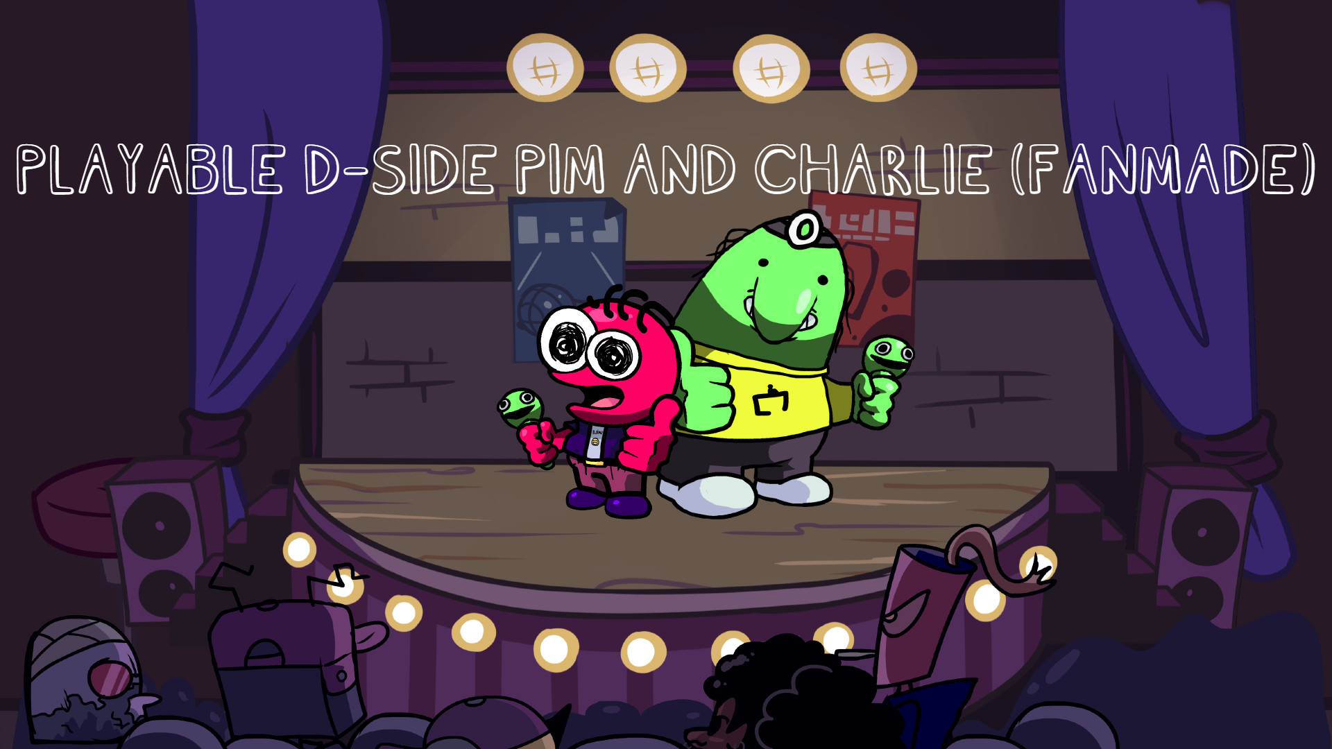 Playable D-Side Pim And Charlie (FanMade) + FLA