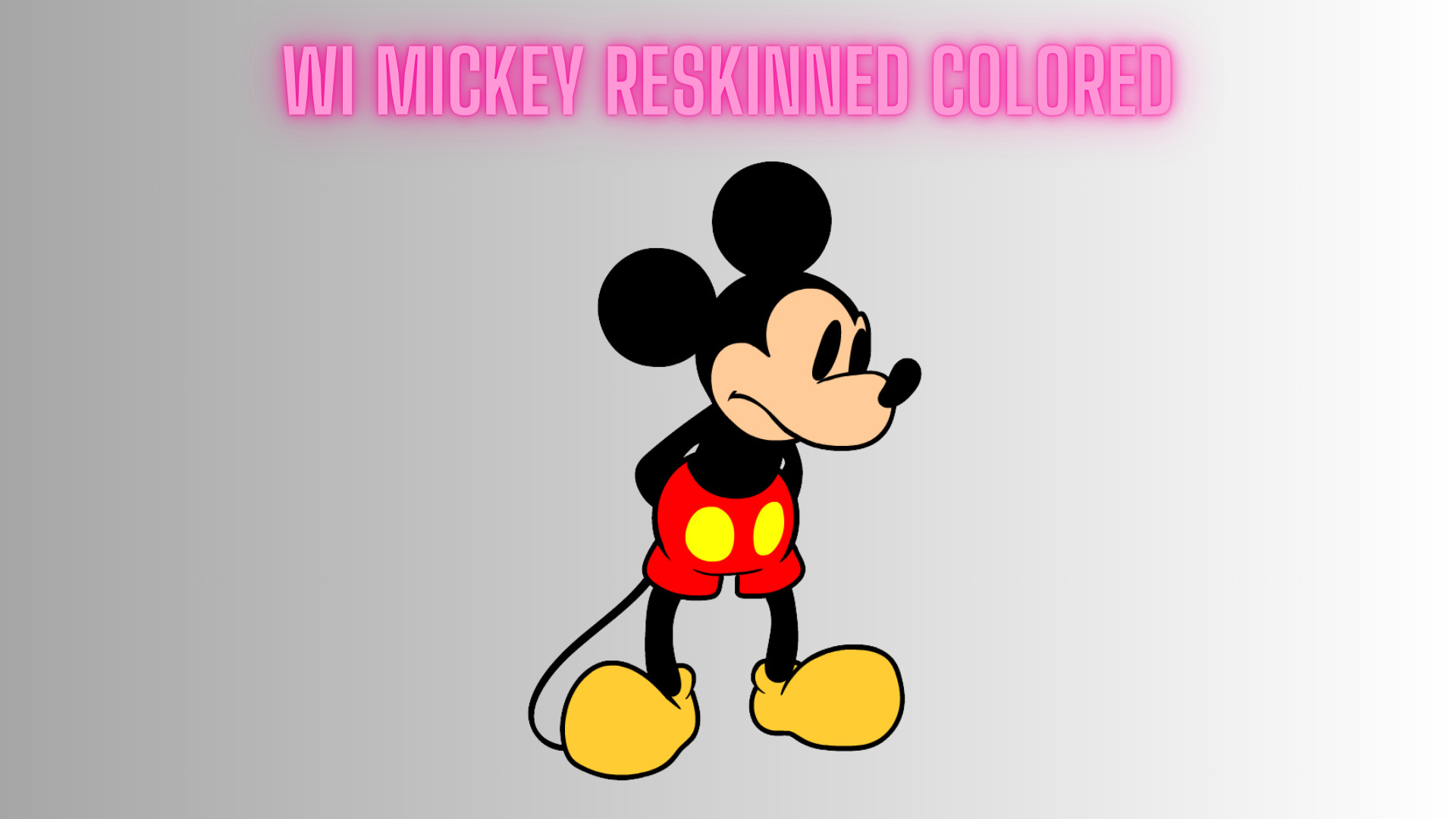 WI Mickey Reskinned Colored