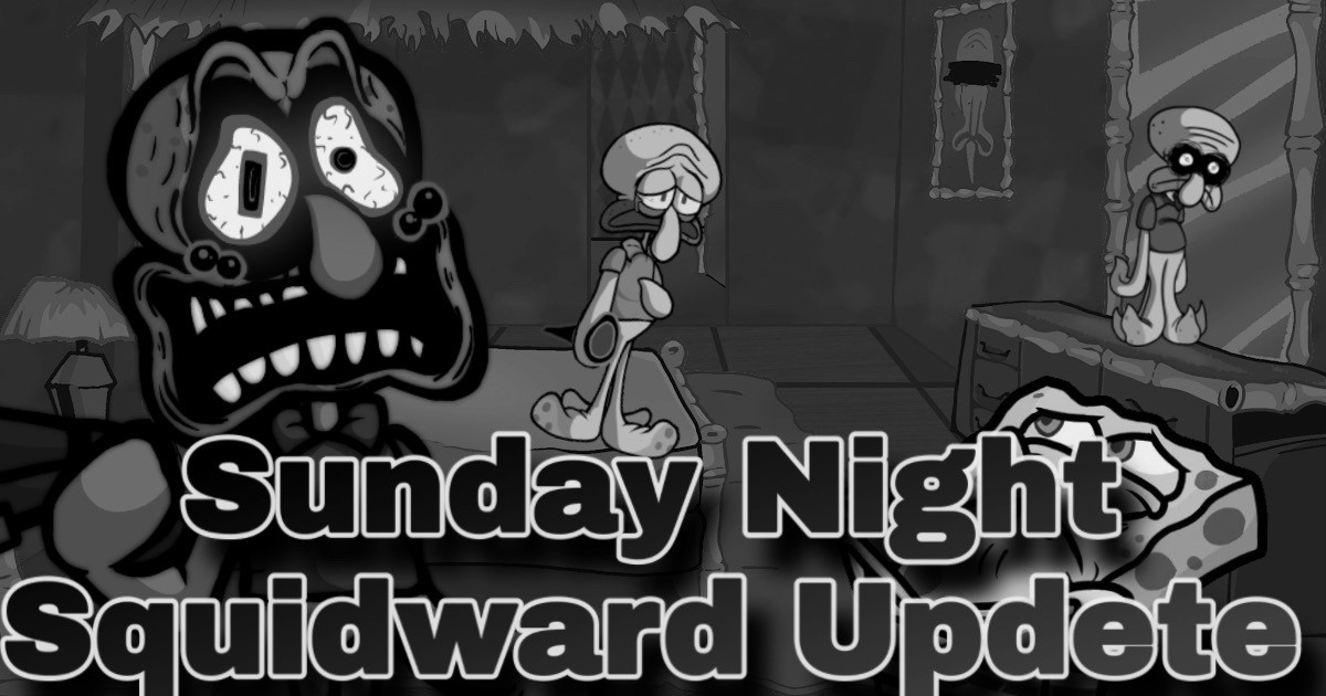FNF Sunday Night Squidward V2 Updete