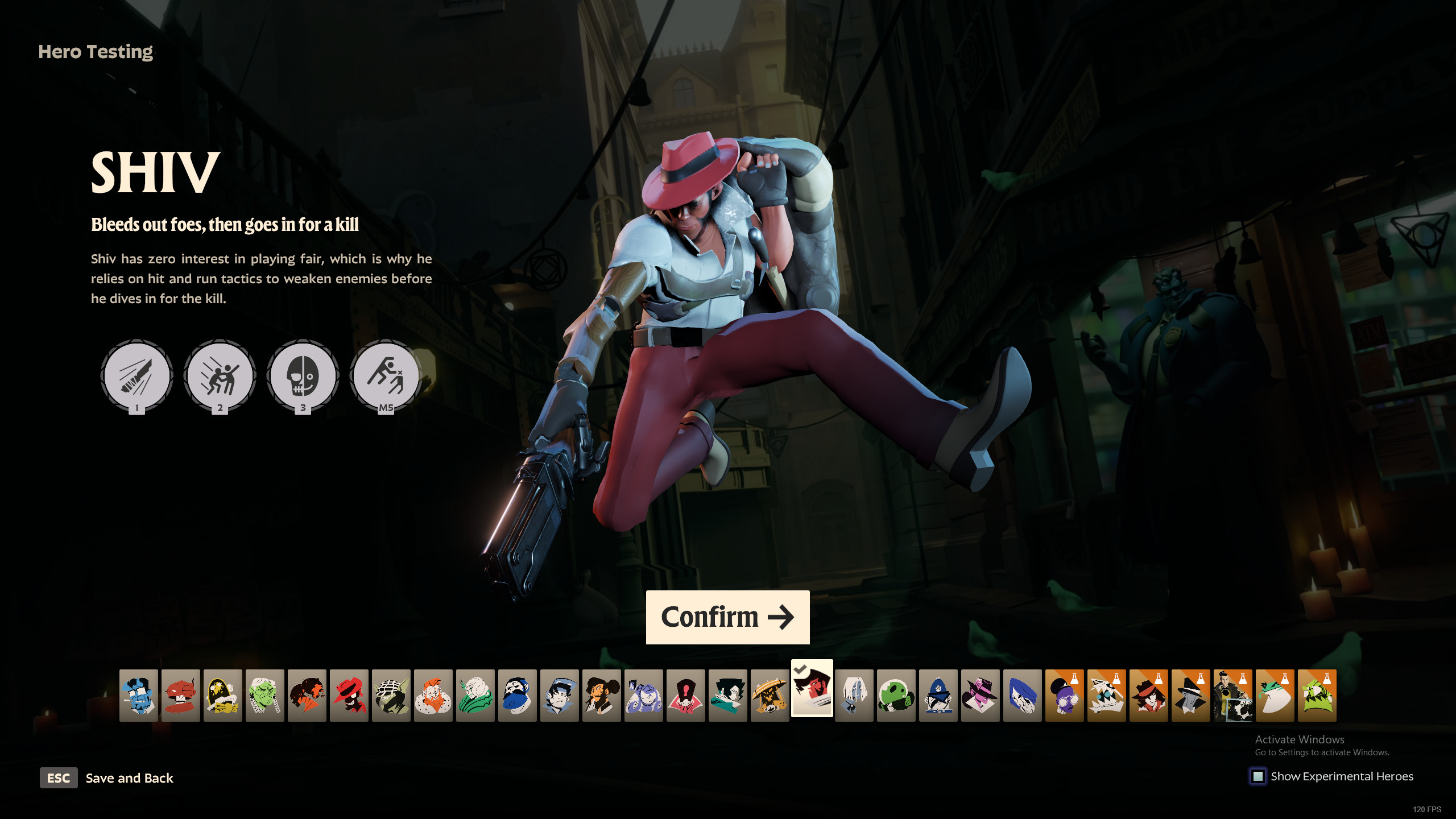 Shiv with Infernus's Hat