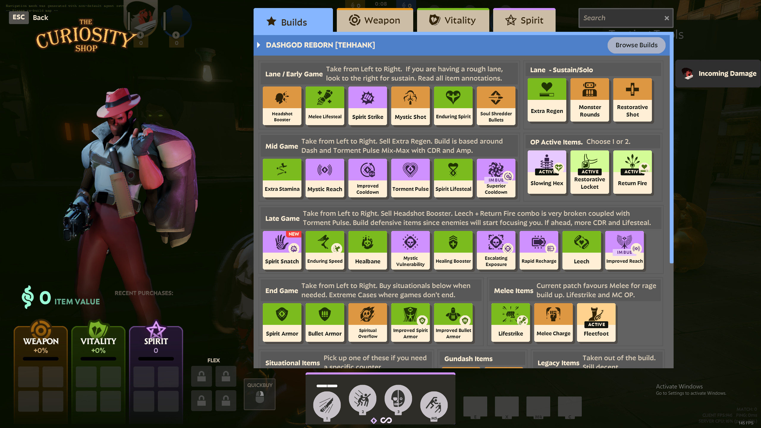 Shiv with Infernus's Hat screenshot