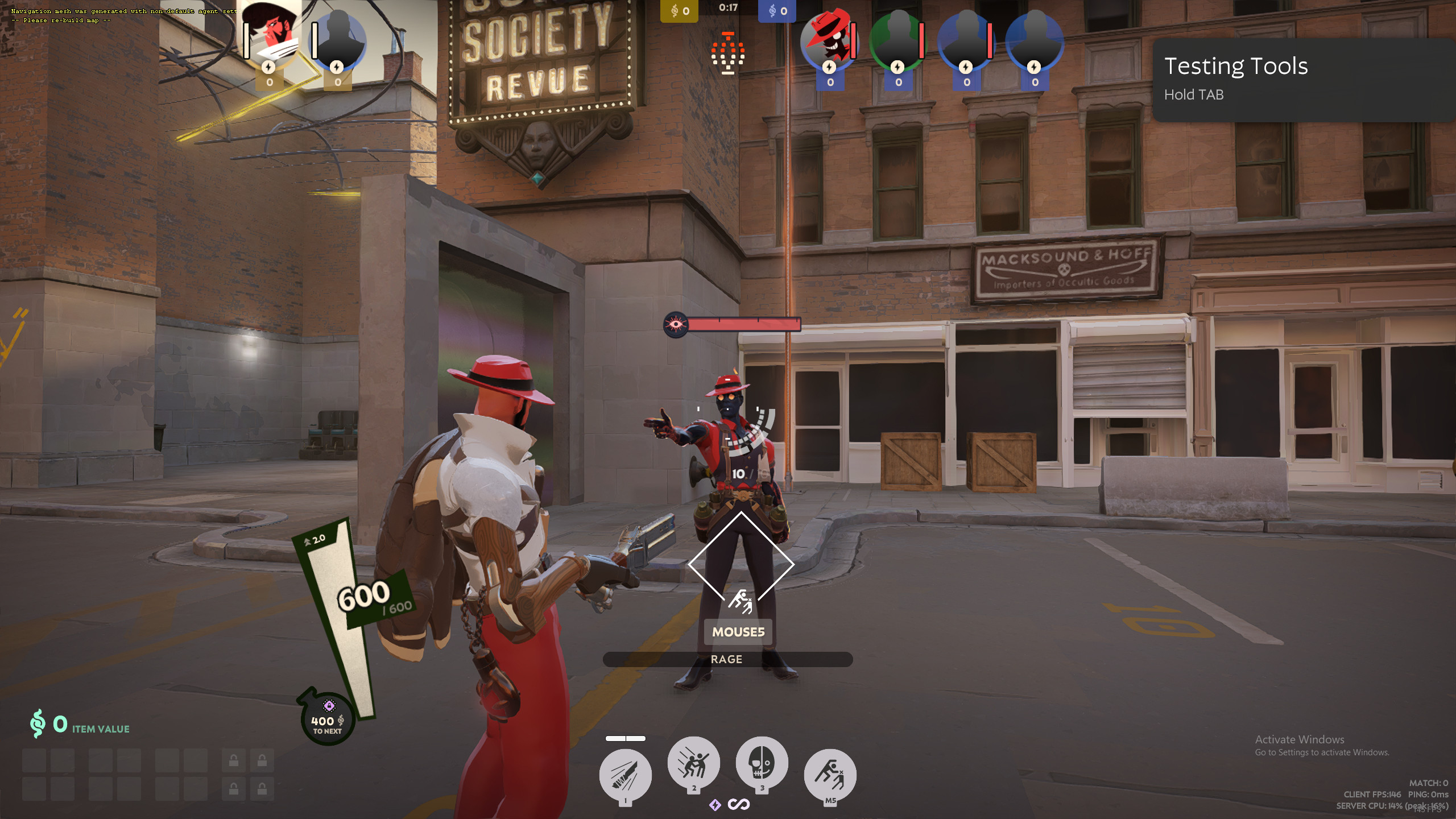 Shiv with Infernus's Hat screenshot