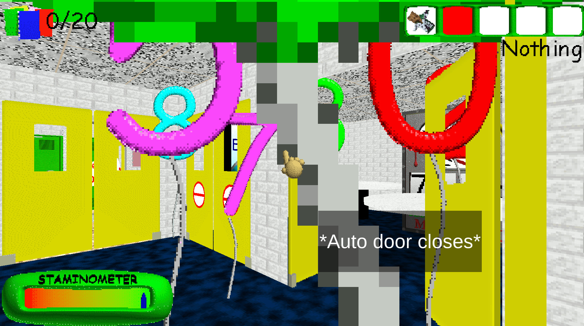 Swinging Door Chaos Mod for Baldi's Basics | Baldi Mods