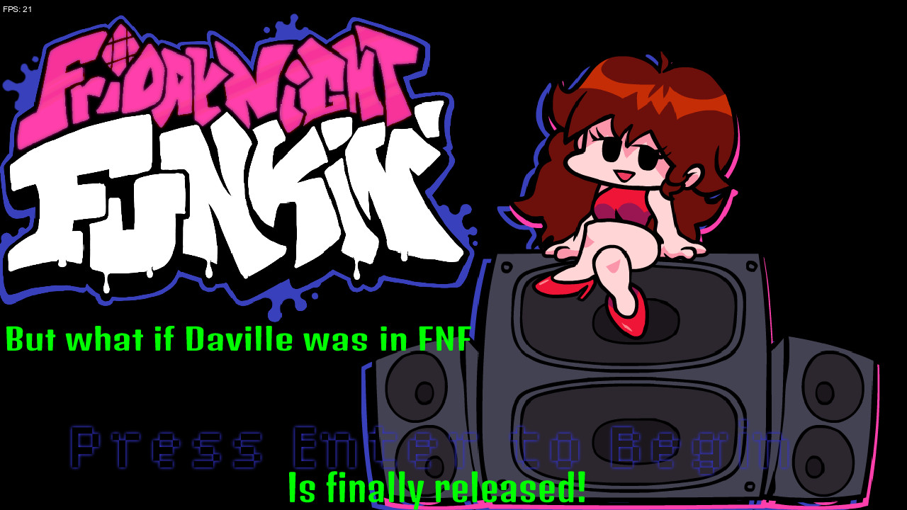 What if Daville was in FNF (Old Version)