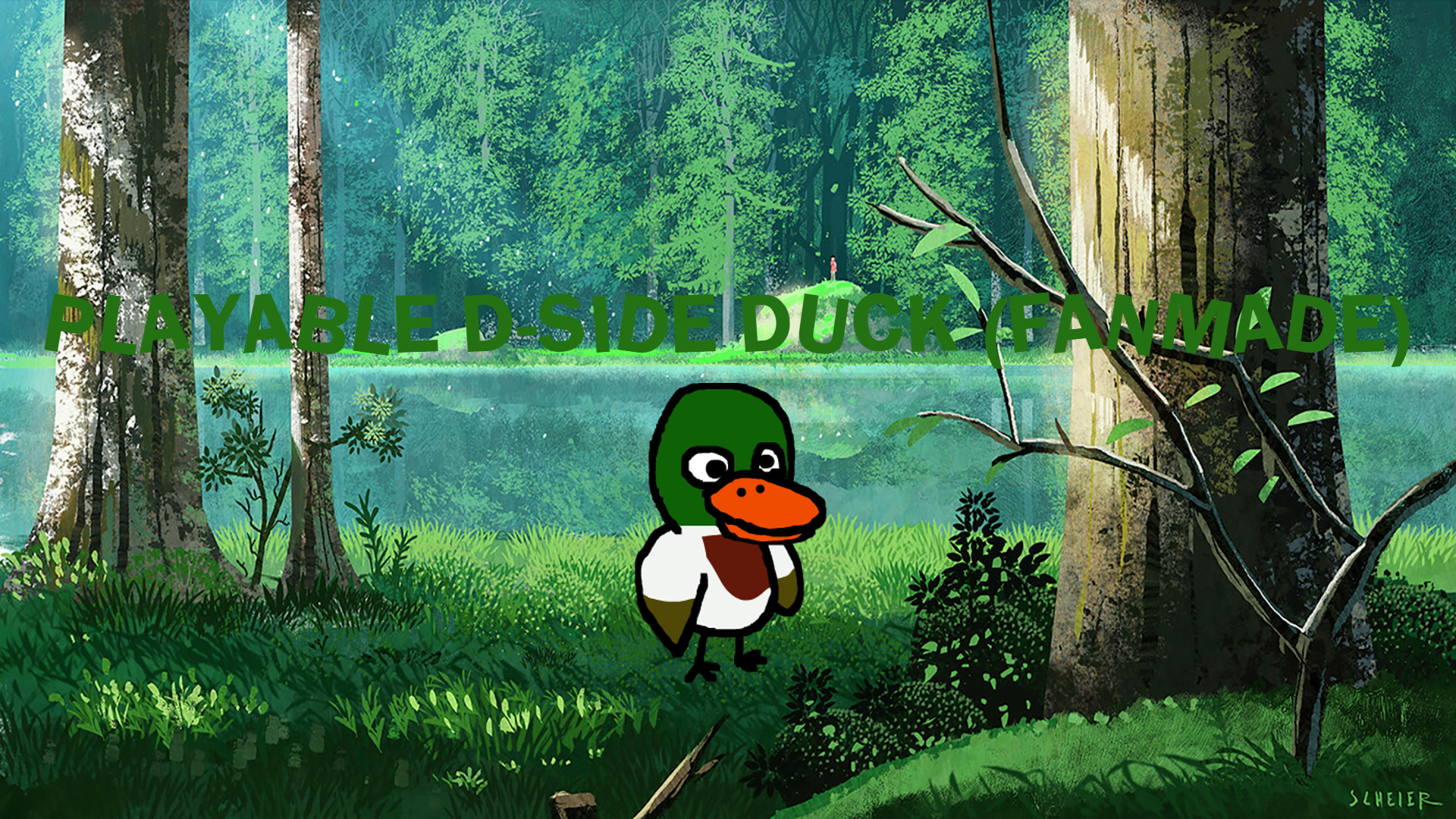 Playable D-Side Duck (FanMade) + FLA