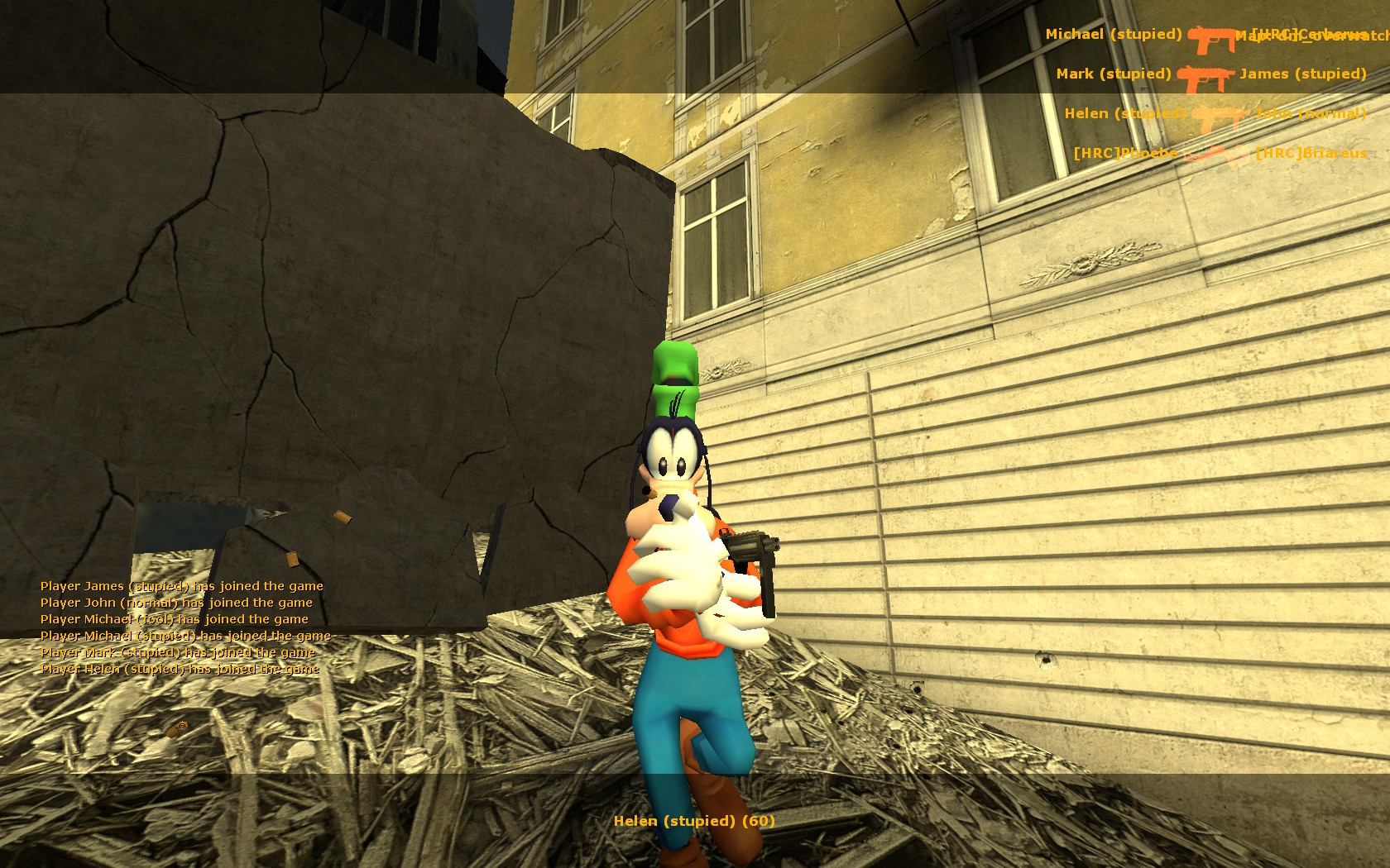 Goofy over male_03 Mod for Half-Life 2: Deathmatch | HL2:DM Mods