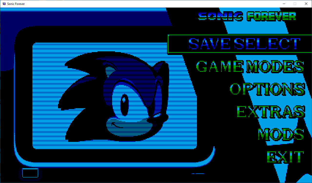 Retro Engine Fade Screen Mod for Sonic the Hedgehog Forever | S1F Mods