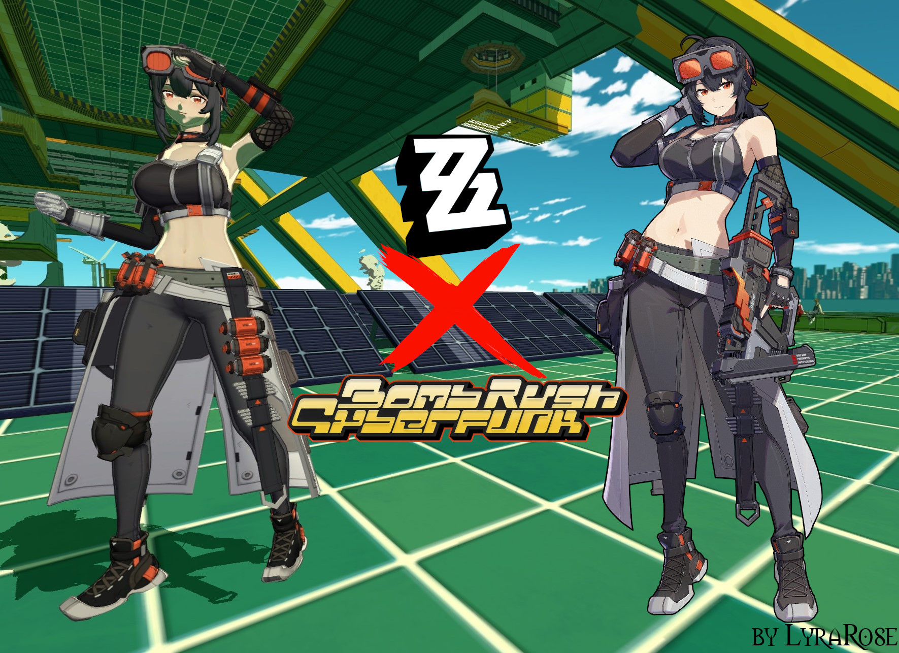 Grace Howard (ZZZ) [Bomb Rush Cyberfunk] [Mods]