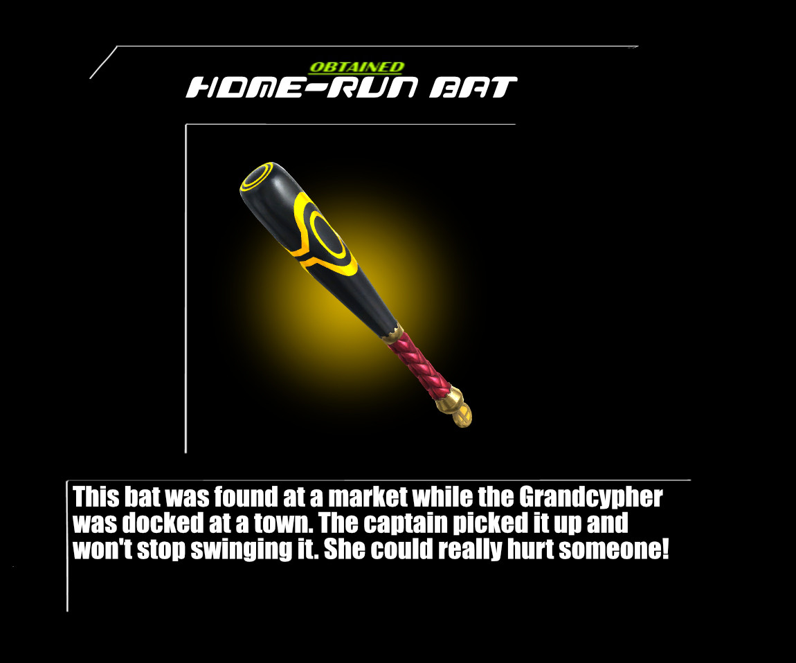 Weapon Get: Home-Run Bat [Granblue Fantasy Versus: Rising] [Mods]