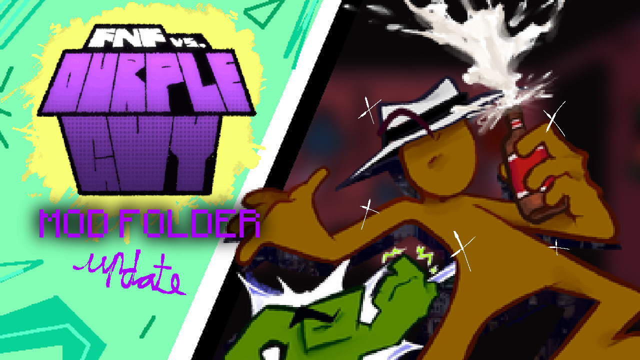 FNF Ourple Guy V3 [Mod Folder] (0.7.3 Support)