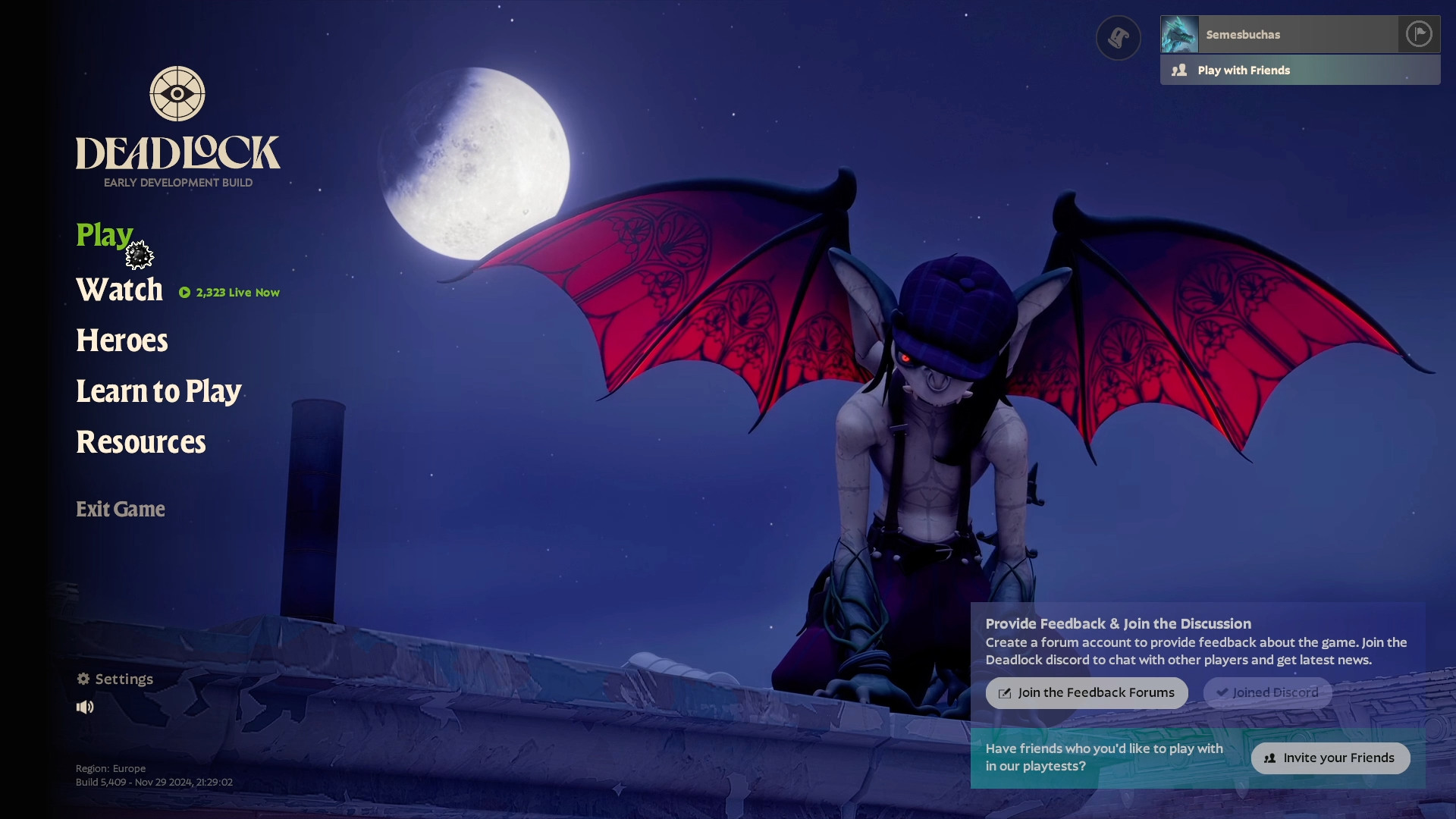 Custom menu video - Ivy (night)