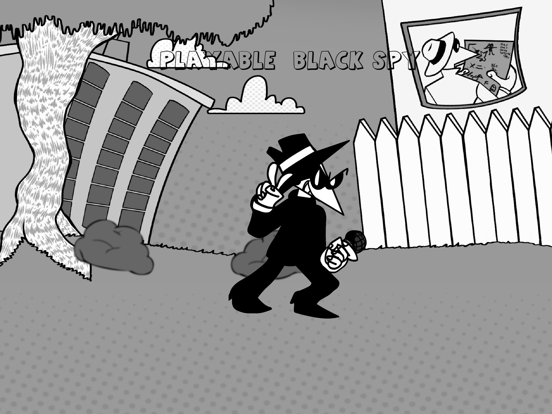 Playable Black Spy