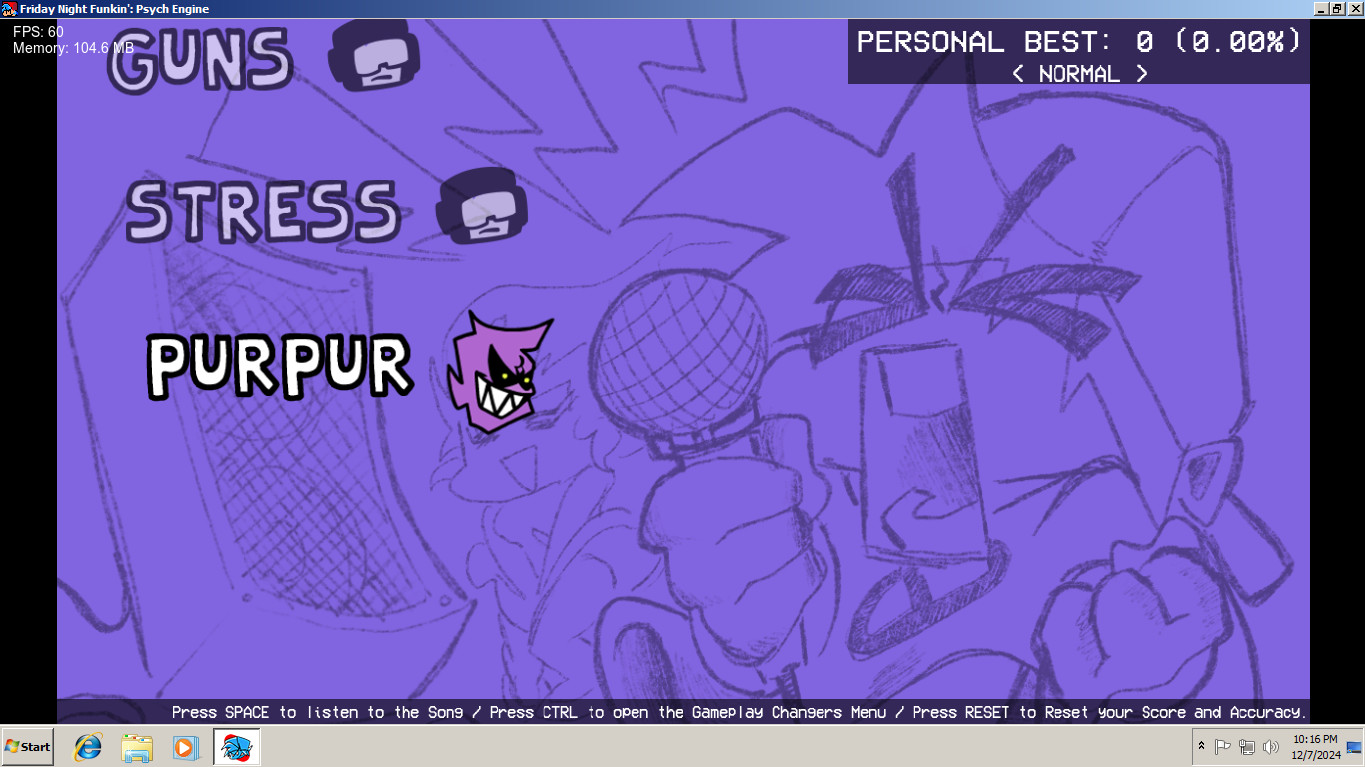 vs purpur (it was made on a w7 vm))