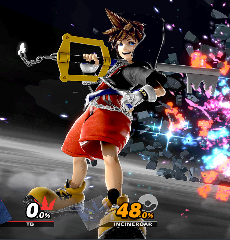 Hooded Sora Mod for Super Smash Bros. Ultimate | SSBU Mods