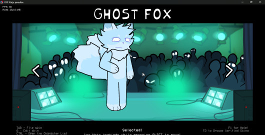 GHOTS FOX For the psych online skin