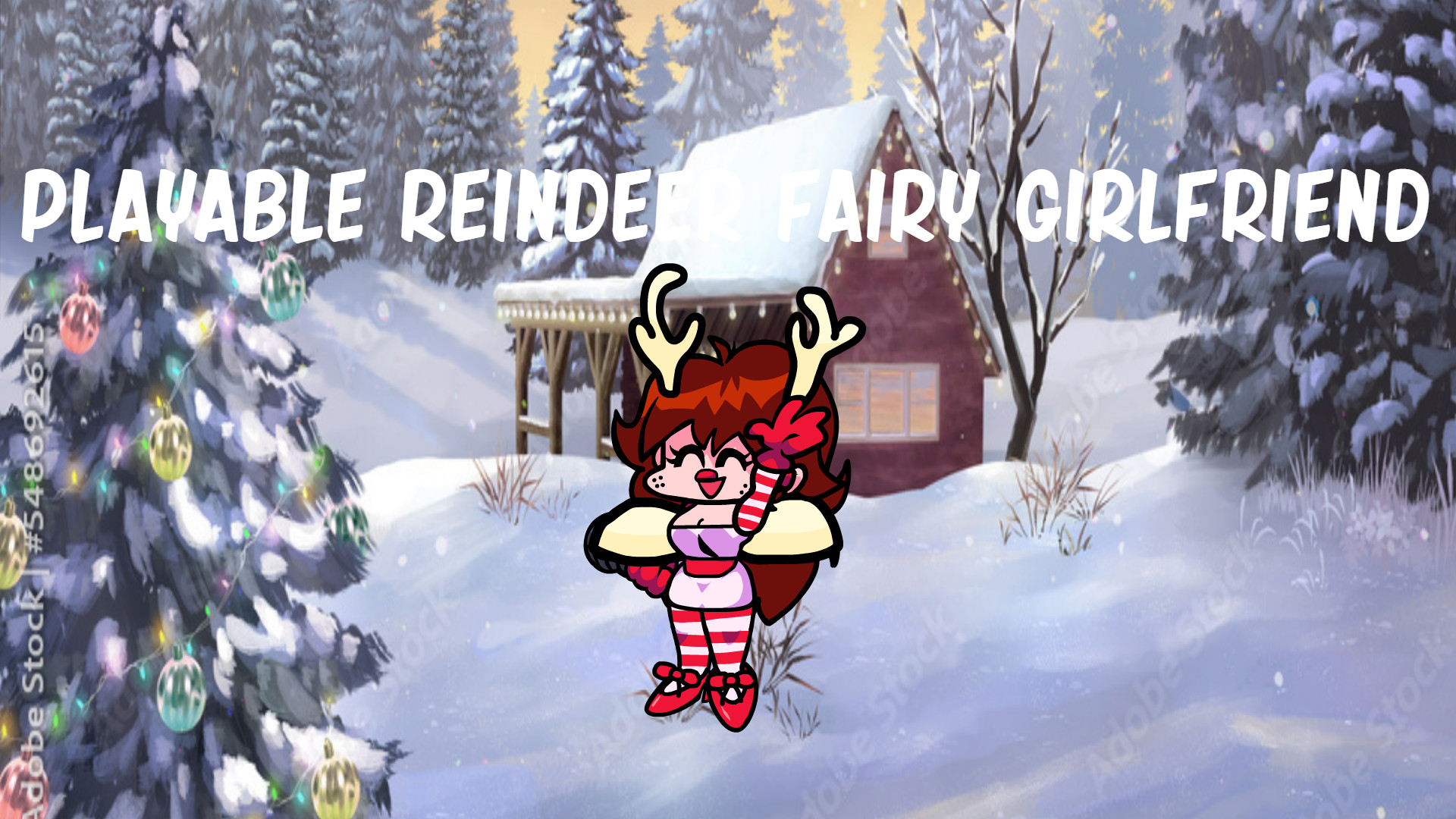 Playable Reindeer Fairy Girlfriend + FLA
