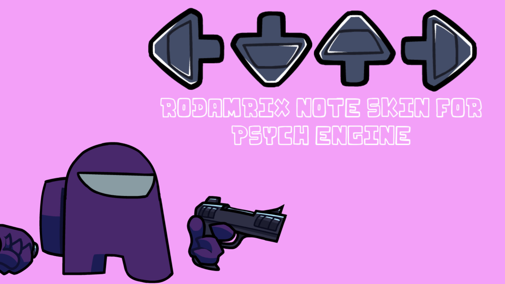 Rodamrix Note skin Mod for Friday Night Funkin' | FNF Mods