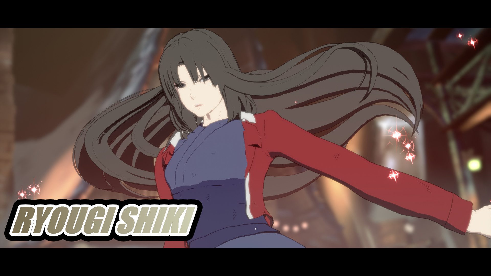 Ryougi Shiki over Millia Rage Mod for GUILTY GEAR -STRIVE- | GGST Mods