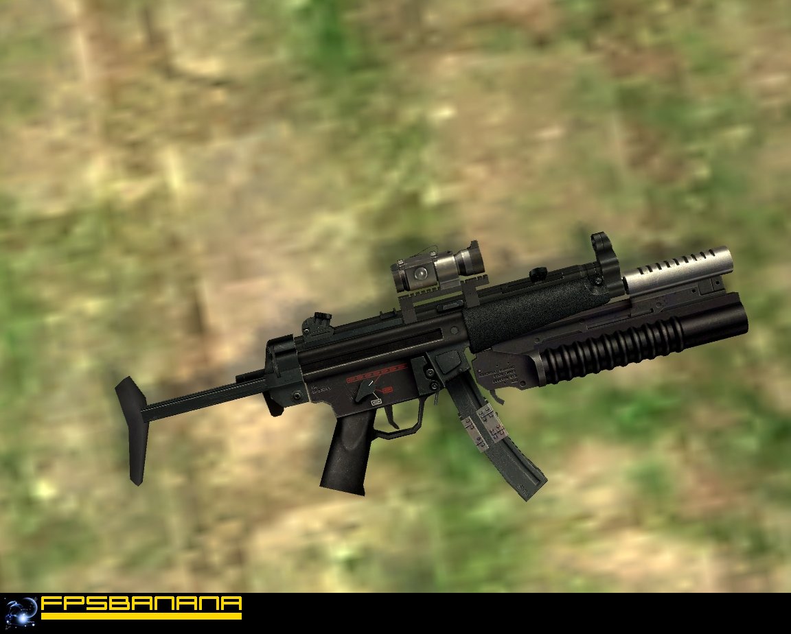 CSS Default MP5 Anims M203 [Counter-Strike: Source] [Mods]