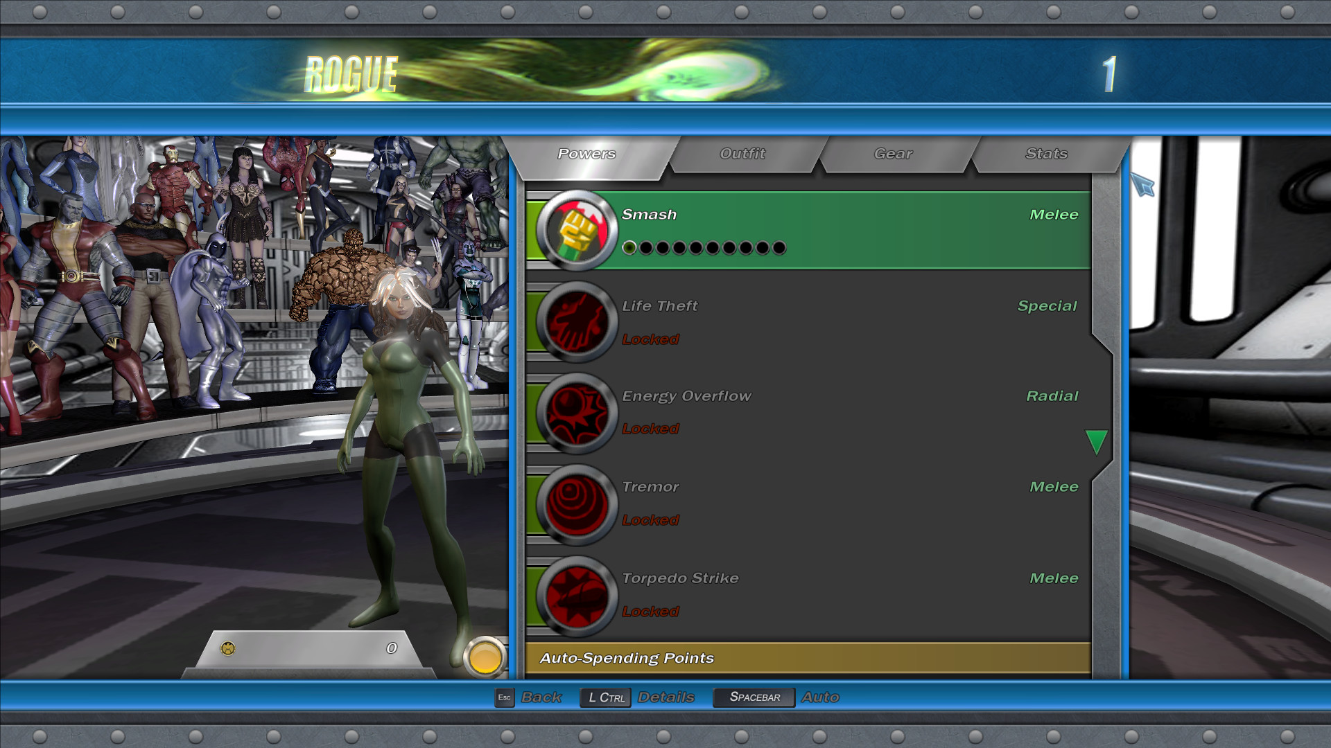 Rogue-Outback Era Mod for Marvel: Ultimate Alliance | MUA Mods