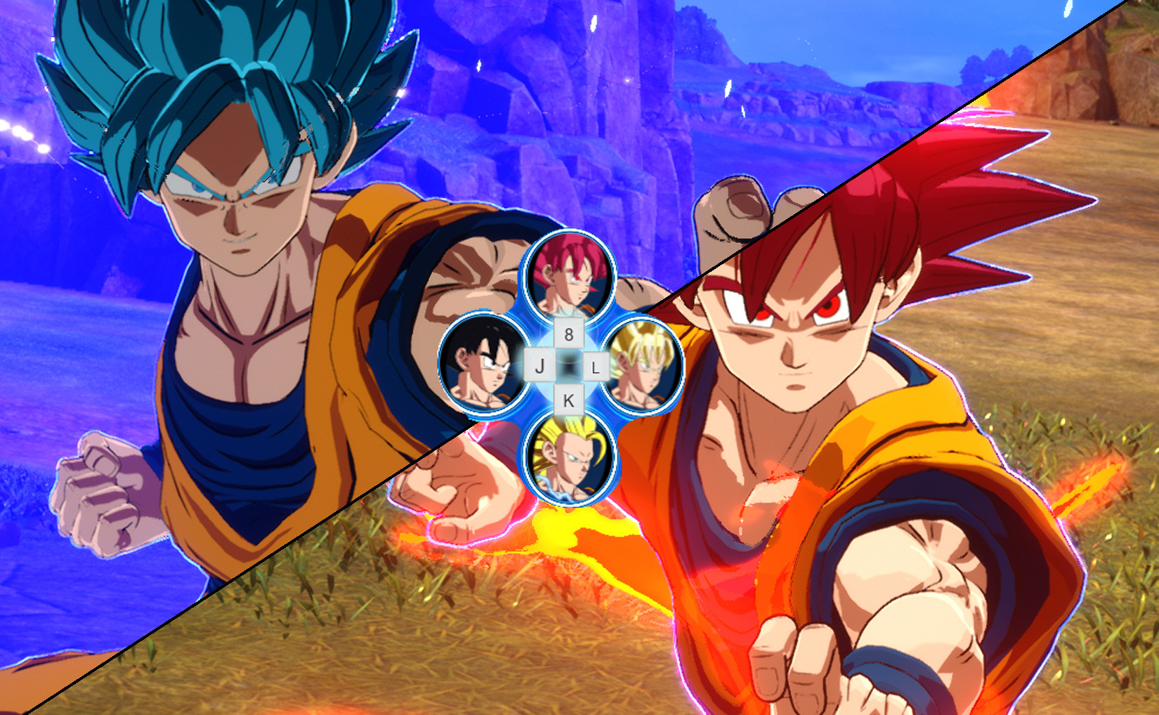 Reversal Transformations + Super Saiyan 3 Mod for Dragon Ball