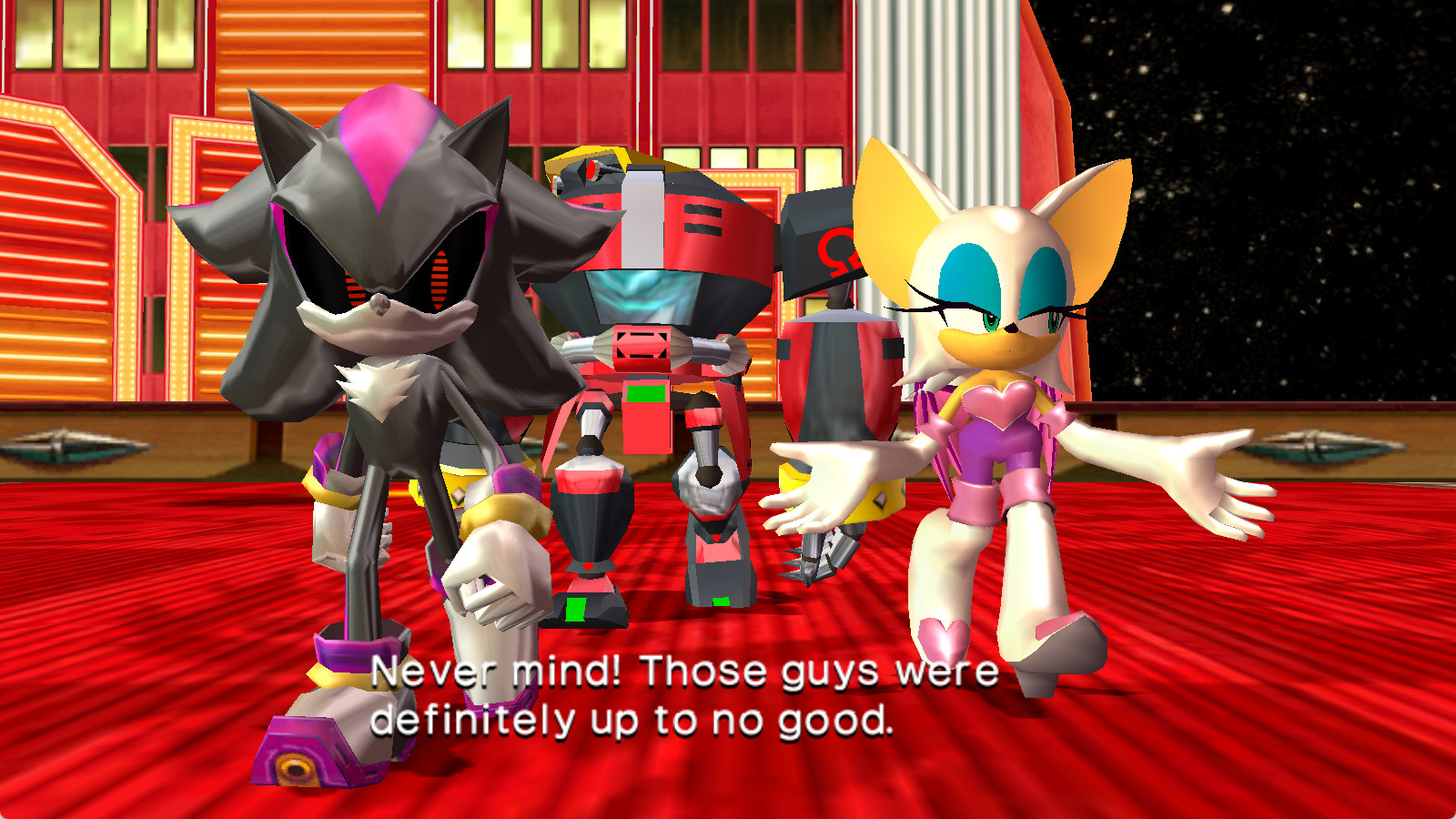 Choose Your Shadow Mod for Sonic Heroes | SH Mods