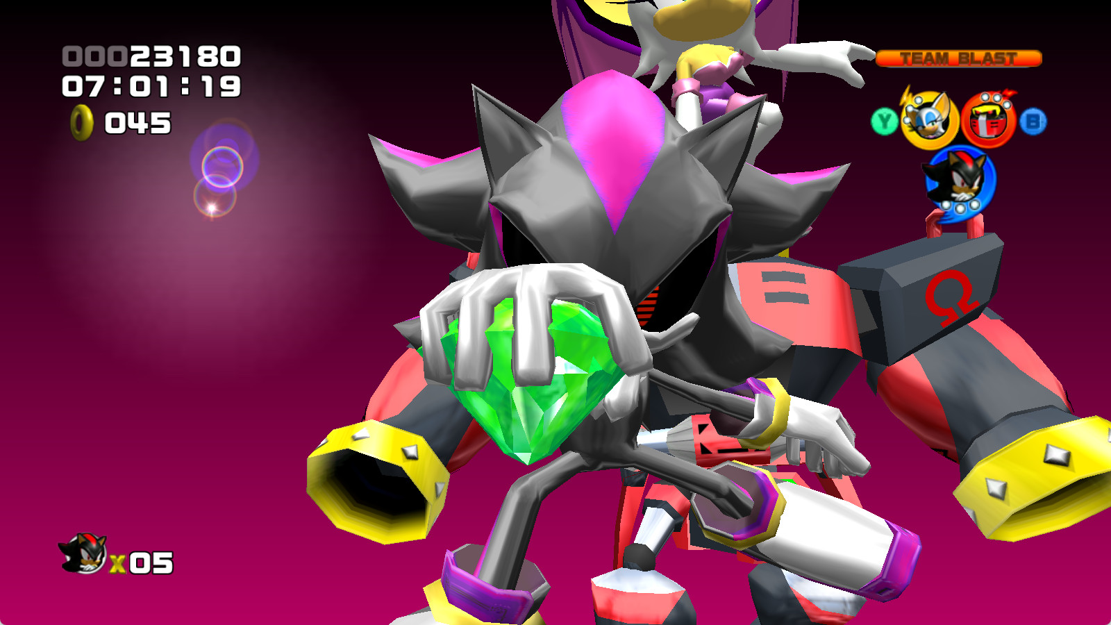 Choose Your Shadow Mod for Sonic Heroes | SH Mods