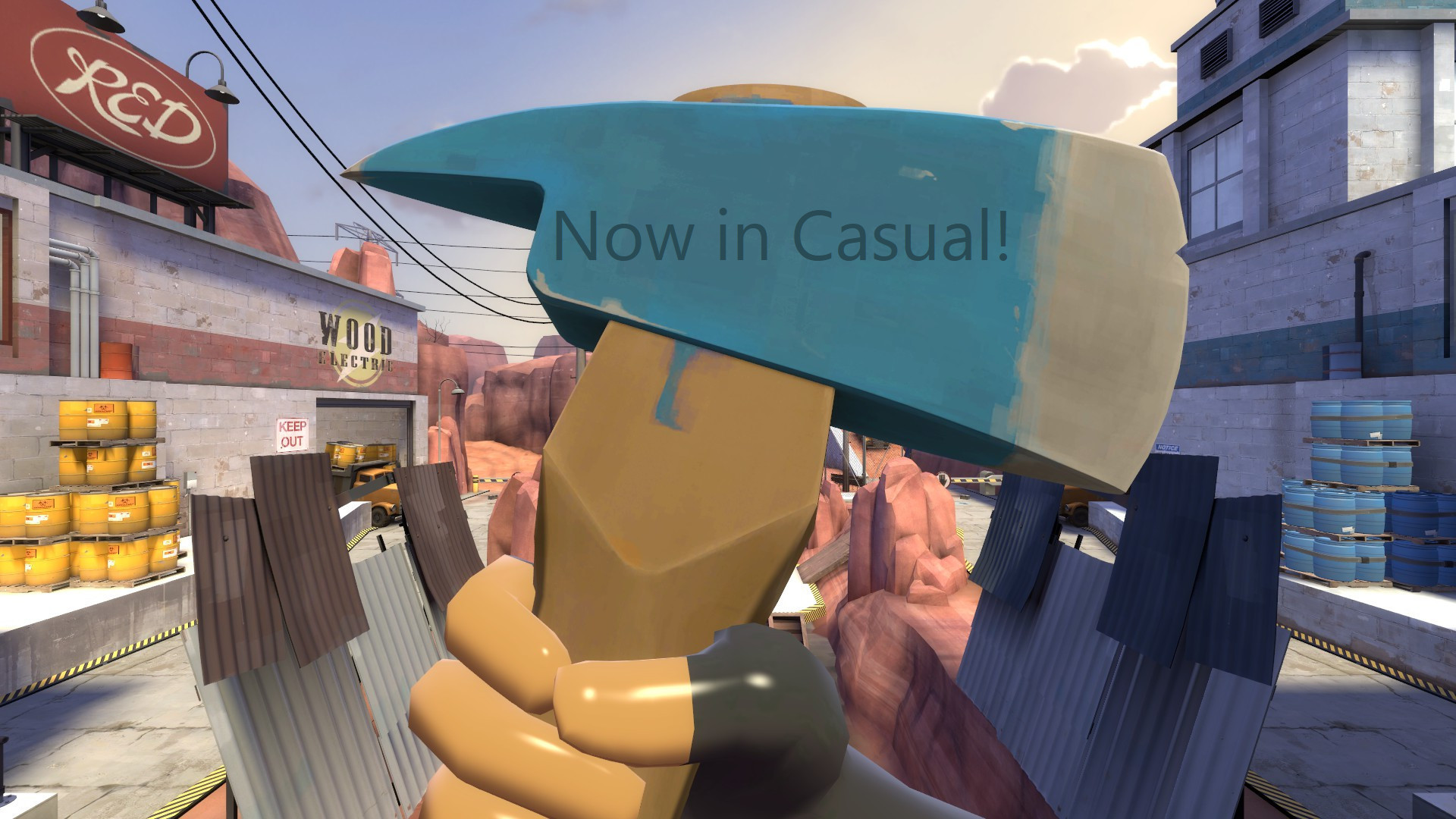 Casual-Compatible Team-Coloured Fire Axe