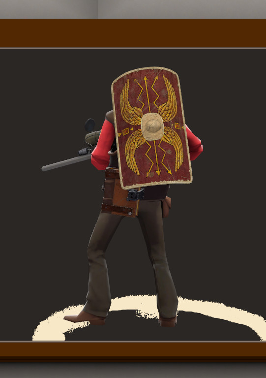 Roman Scutum Shield (casual) Mod for Team Fortress 2 | TF2 Mods