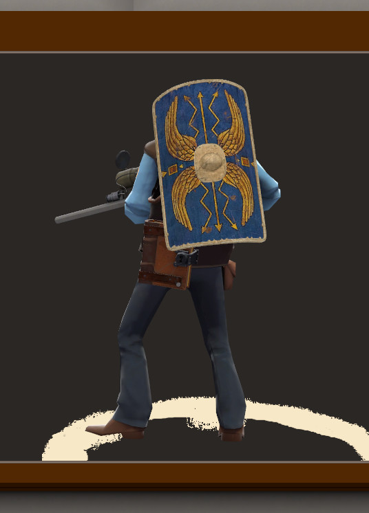 Roman Scutum Shield (casual) Mod for Team Fortress 2 | TF2 Mods